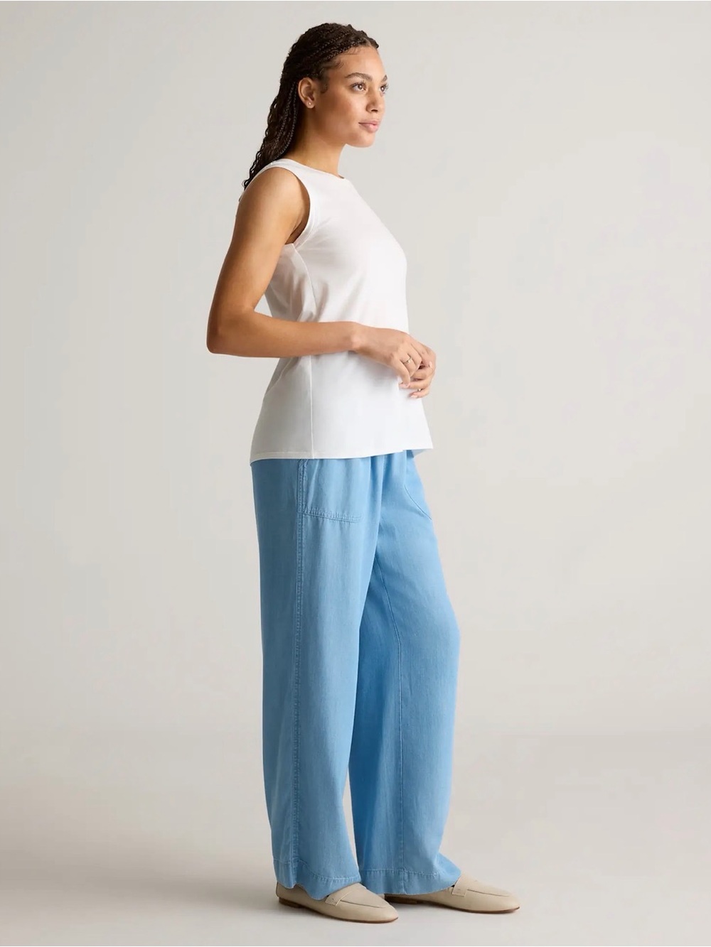 Quince NWT Cotton Modal Muscle Tank - Picture 3 of 8